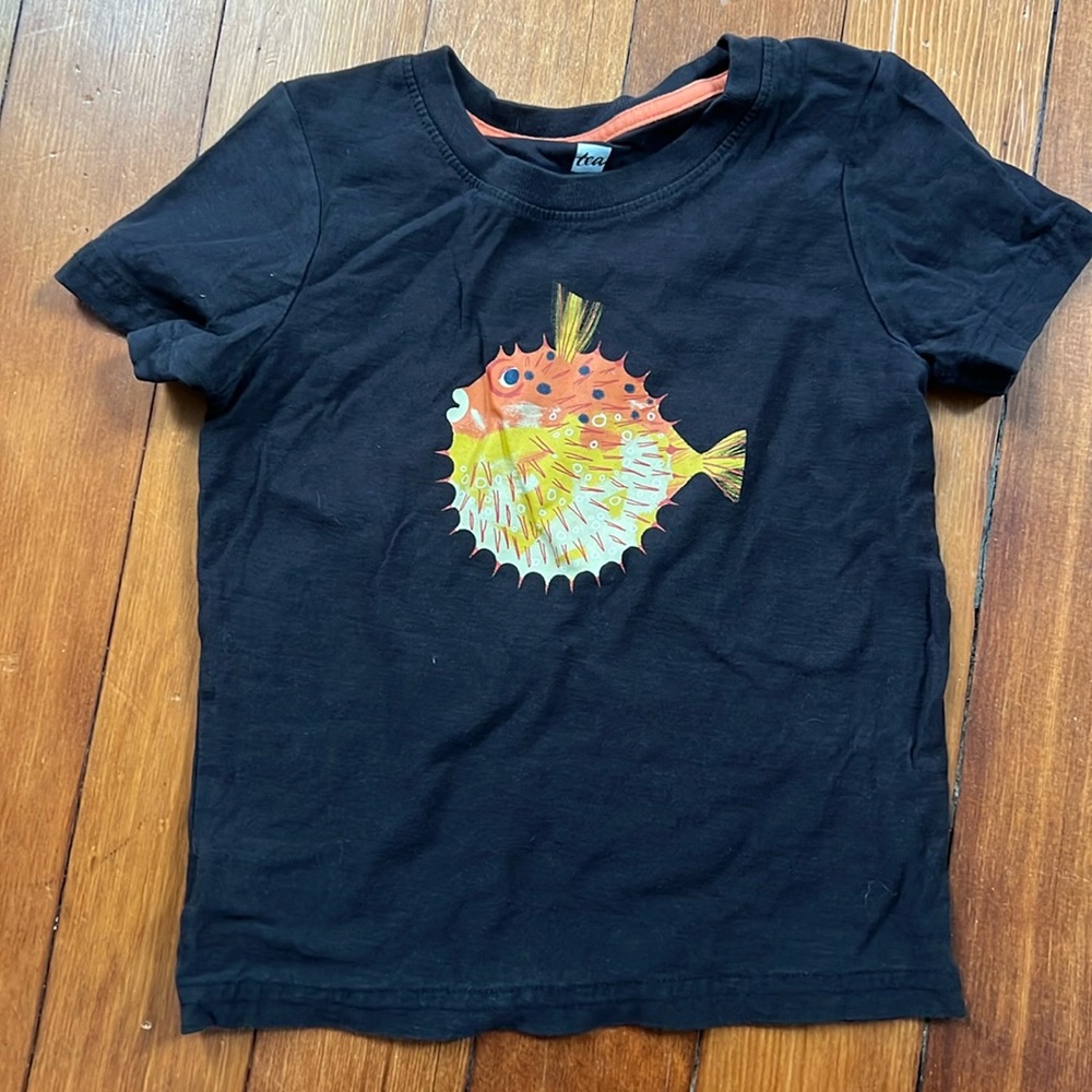 Tea Collection puffer fish Tee